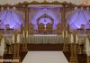 Dazzling Indian Wedding Wooden Crown Mandap
