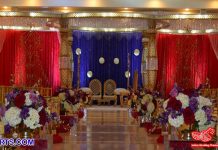 Golden Diamond Wedding Mandap Decoration