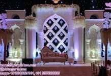 Heavenly Arabian Wedding Reception Stage