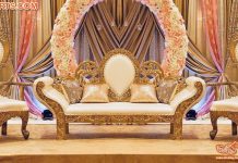 Indian Wedding Party & Events Sofa Set