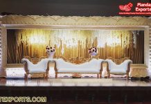Luxury Reception Stage Backdrop Photo Frame