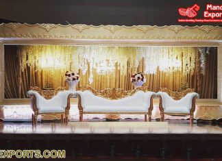 Luxury Reception Stage Backdrop Photo Frame