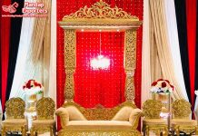 Maharaja Wedding Loveseat and Chairs