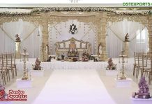 Majestic Indian Wedding Maharani Mandap Decor