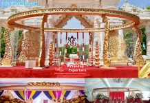 Marvelous Outdoor Indian Wedding Mandap