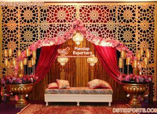 Moroccan Theme Wedding Backdrop Frame