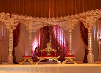 Perfect Maharani Wedding Stage Setup