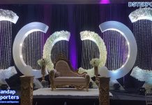 Popular Wedding Event White Backdrop Frame