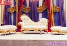 Romantic French Style Wedding Sofa Set