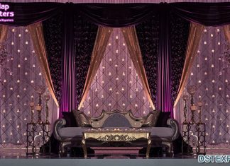 Stunning Wedding Events Backdrop Candle Wall