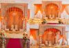 Vibrant Theme Wedding Rajwada Mandap