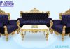 Victorian Baroque Wedding Loveseat & Chairs