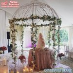 Wedding Party & Event Table Metal Umbrella