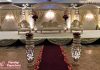 Grand Castle Theme Wedding Reception Stage