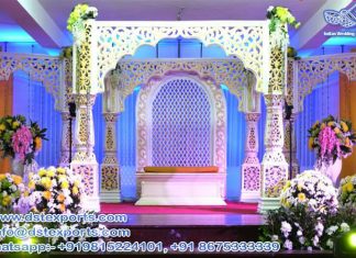 Bollywood Dream Wedding Floral Mandap