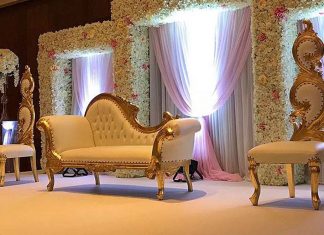 Classy Wedding Designer French Style Sofa Set