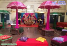 Decorative Embroidered Umbrellas Parasols For Wedding