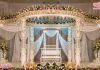 Fantastic Wedding Event Crystal Lotus Mandap Fantastic Wedding Event Crystal Lotus Mandap