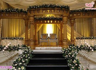 Gorgeous Indian Wedding Maharani Mandap