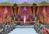 Gorgeous Indian Wedding Open Mandap Stage