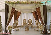 Gujarati Wedding Mandap Vidhi Chair Setup