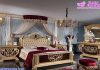 Hot Sale Gold Finish Bedroom Furniture