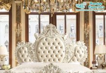 Luxury Baroque Style Home Bedroom Furniture