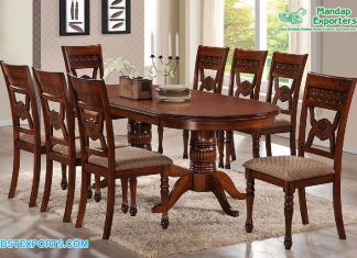 Modern Design Wooden Dining Table and Chairs