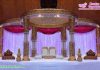 Modern Wedding Decorative Crystal Mandap