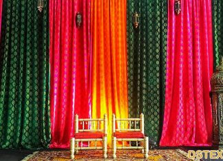Pakistani Mehndi Night Function Backdrops