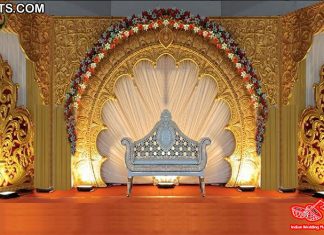 Royal Reception Wedding Stage Decor Frames Contemporary Wedding Stage Backdrop Photo Frames