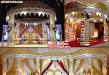 White Crystal Wedding Chuppah/Mandap White Crystal Wedding Chuppah/Mandap