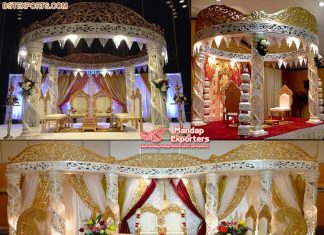 White Crystal Wedding Chuppah/Mandap White Crystal Wedding Chuppah/Mandap
