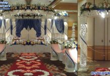Decorative Wedding Crystal Lighted Mandap