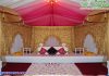Beautiful Arch Style Heavy Embroidered Backdrops