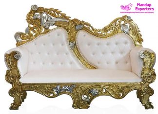 Best Price Bride & Groom Wedding Loveseat