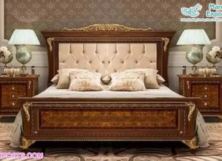 Classic Wooden Hand Carved Bedroom Furniture