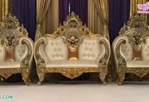 Designer Wedding Event Throne Furniture Set Designer Wedding Event Throne Furniture Set