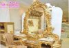 French Style Queen Dressing Table For Bedroom
