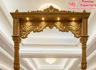 Indian Wedding Mandap Entrance Gate Decor