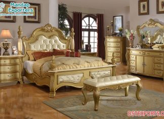 King Size Italian Style Bedroom Furniture Set