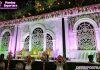 Magical Wonderland Wedding Window Stage Setup
