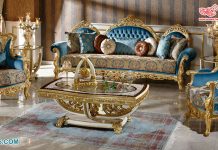 Popular Italian Style Livingroom Sofa Set
