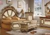 Solid Teak Wood Victorian Bedroom Set