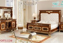 Traditional Park Cherry Master Bedroom Furniture