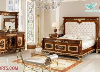 Traditional Park Cherry Master Bedroom Furniture