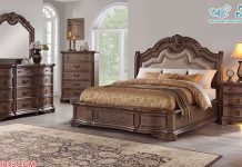 Traditional Solid Wood Handmade Bedroom Furniture Set