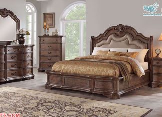 Traditional Solid Wood Handmade Bedroom Furniture Set