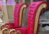 Wedding Ceremony King and Queen Throne Chairs Wedding Ceremony King and Queen Throne Chairs