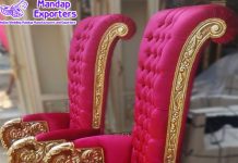 Wedding Ceremony King and Queen Throne Chairs Wedding Ceremony King and Queen Throne Chairs